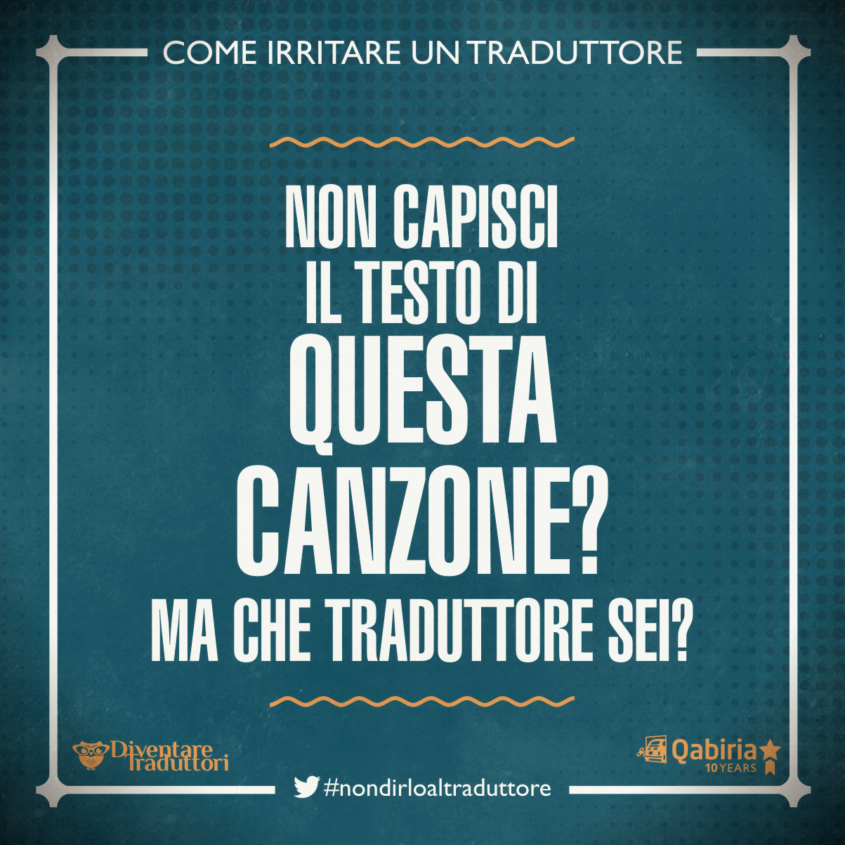 Non capisci il testo?